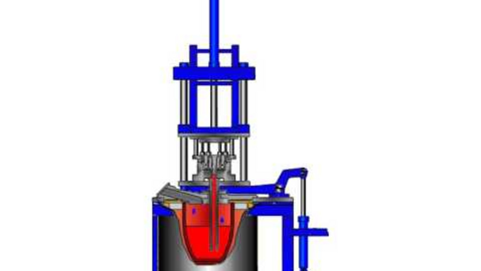 Low-pressure casting technique