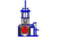 Low-pressure casting technique