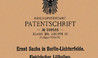 Ersa Patent Specification (1921)