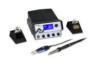 Multi-channel soldering and desoldering station, antistatic, with i-TOOL AIR S hot-air iron and CHIP TOOL VARIO desoldering tweezers (0ICV2000AC)